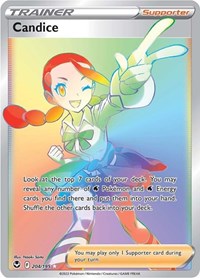 Candice (Secret) - SWSH12: Silver Tempest - 204/195