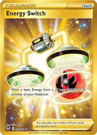 Energy Switch (Secret) - SWSH12: Silver Tempest - 212/195