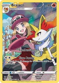 Braixen - SWSH12: Silver Tempest Trainer Gallery - TG01/TG30