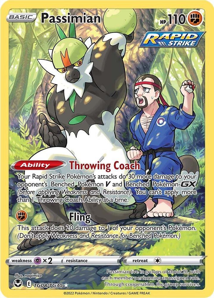 Passimian - Silver Tempest Trainer Gallery #TG08/TG30