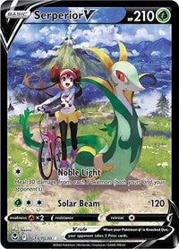 Serperior V - Silver Tempest Trainer Gallery #TG13/TG30