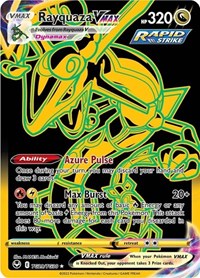 Rayquaza VMAX (Secret) - Silver Tempest Trainer Gallery #TG29/TG30