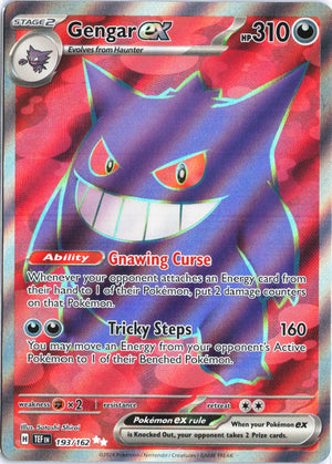 Gengar ex - Ultra Rare SV05: Temporal Forces 193/162 NM