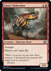 Giant Cindermaw - The Brothers' War - 136