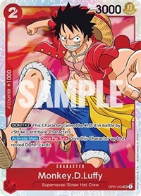 Monkey.D.Luffy (024) - Romance Dawn #OP01-024