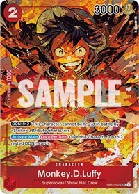 Monkey.D.Luffy (024) (Parallel) - Romance Dawn #OP01-024