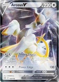 Arceus V - 122/172 (Metal Card) - Miscellaneous Cards & Products - 122/172