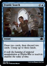 Frantic Search - Dominaria Remastered - 51