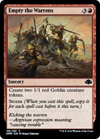Empty the Warrens - Dominaria Remastered - 118