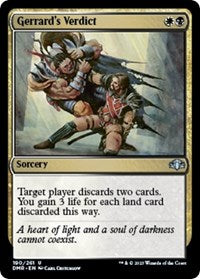 Gerrard's Verdict - Dominaria Remastered - 190
