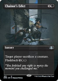 Chainer's Edict (Borderless) - Dominaria Remastered - 425