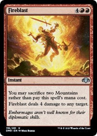 Fireblast - Dominaria Remastered - 119
