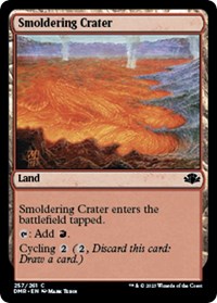 Smoldering Crater - Dominaria Remastered - 257