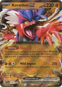 Koraidon ex - 125/198 - SV01: Scarlet & Violet Base Set - 125/198
