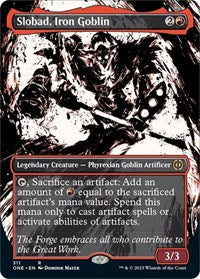 Slobad, Iron Goblin (Showcase) - Phyrexia: All Will Be One - 311