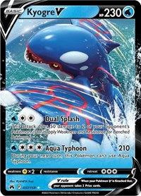Kyogre V - Pokemon Crown Zenith #037/159
