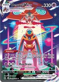Deoxys VMAX - Crown Zenith: Galarian Gallery #GG45/GG70