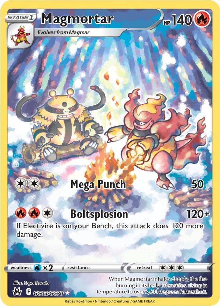 Magmortar - Crown Zenith: Galarian Gallery #GG03/GG70