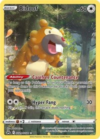 Bidoof - SWSH: Crown Zenith: Galarian Gallery - GG29/GG70