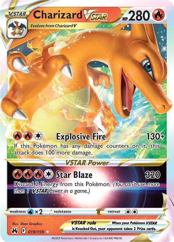 Charizard VSTAR - Pokemon Crown Zenith #019/159