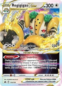 Regigigas VSTAR - Pokemon Crown Zenith #114/159