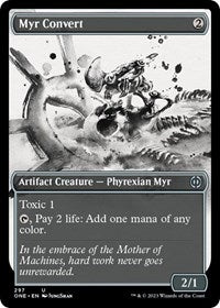 Myr Convert (Showcase) - Phyrexia: All Will Be One - 297