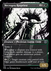 Necrogen Rotpriest (Showcase) - Phyrexia: All Will Be One - 296