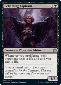 Scheming Aspirant - Phyrexia: All Will Be One - 107