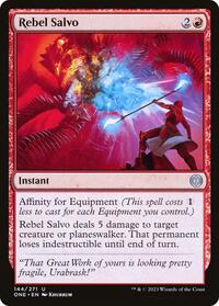Rebel Salvo - Phyrexia: All Will Be One - 144
