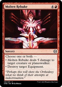 Molten Rebuke - Phyrexia: All Will Be One - 141