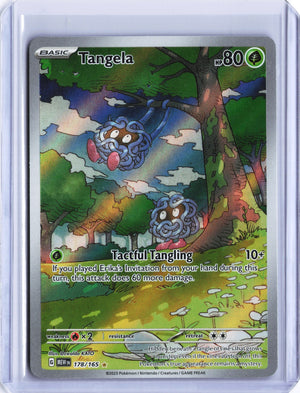 Tangela - Illustration Rare SV: Scarlet & Violet 151 178/165 NM