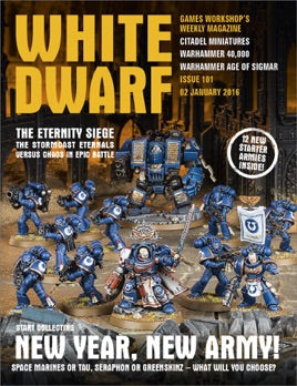Games Workshop Warhammer 40,000 Starter Magazine with Miniatures