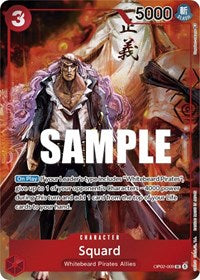 Squard (Box Topper) - Paramount War #OP02-009