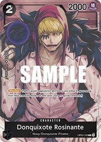 Donquixote Rosinante (Box Topper) - Paramount War #OP02-108