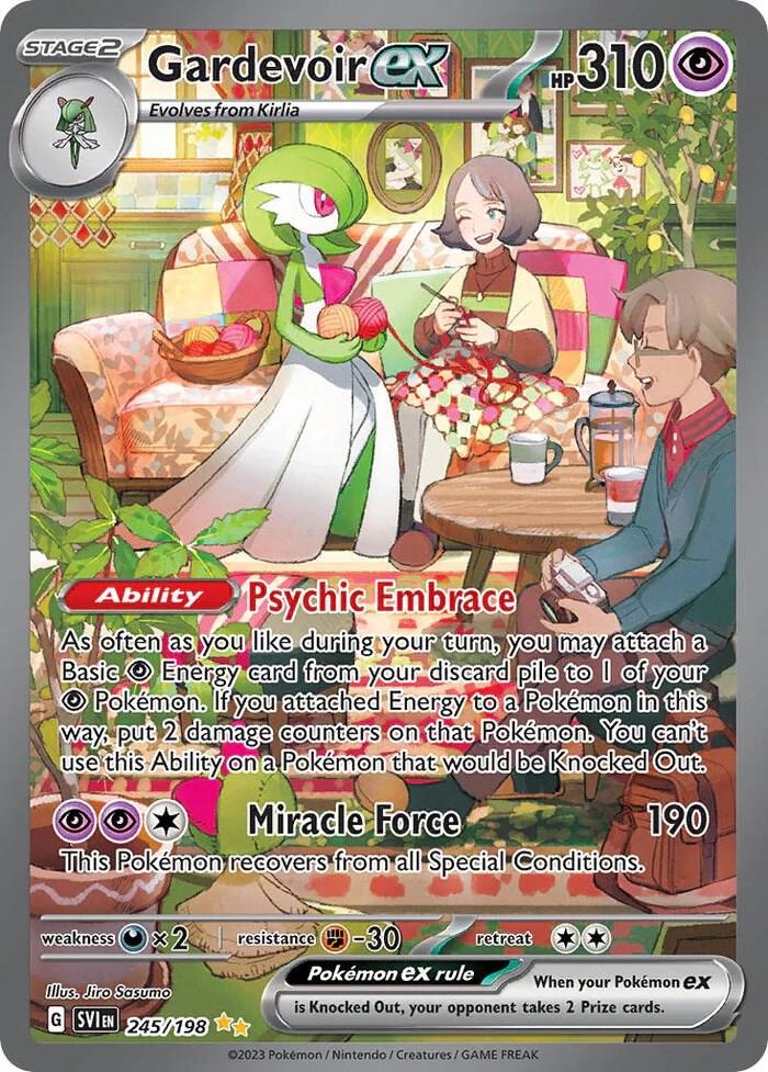 Gardevoir ex - Scarlet & Violet Base Set #245/198