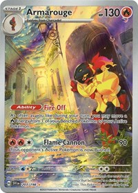 Armarouge - Scarlet & Violet Base Set #203/198