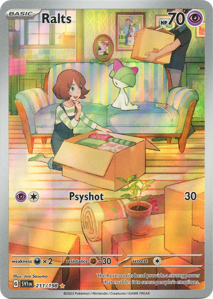 Ralts - Scarlet & Violet Base Set #211/198