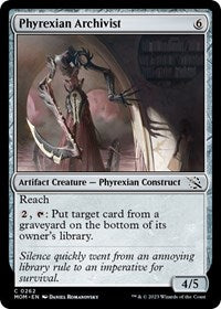 Phyrexian Archivist - March of the Machine - 262
