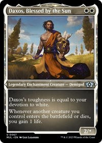 Daxos, Blessed by the Sun (Foil Etched) - March of the Machine: Multiverse Legends - 67