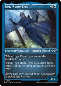 Inga Rune-Eyes (Foil Etched) - March of the Machine: Multiverse Legends - 75