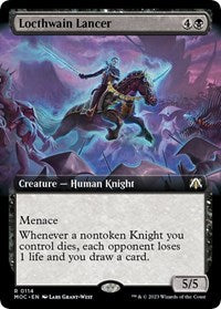 Locthwain Lancer (Extended Art) - Planechase: March of the Machine - 114