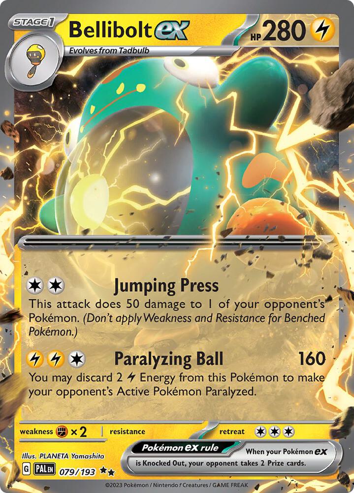 Bellibolt ex - Pokemon Paldea Evolved #079/193