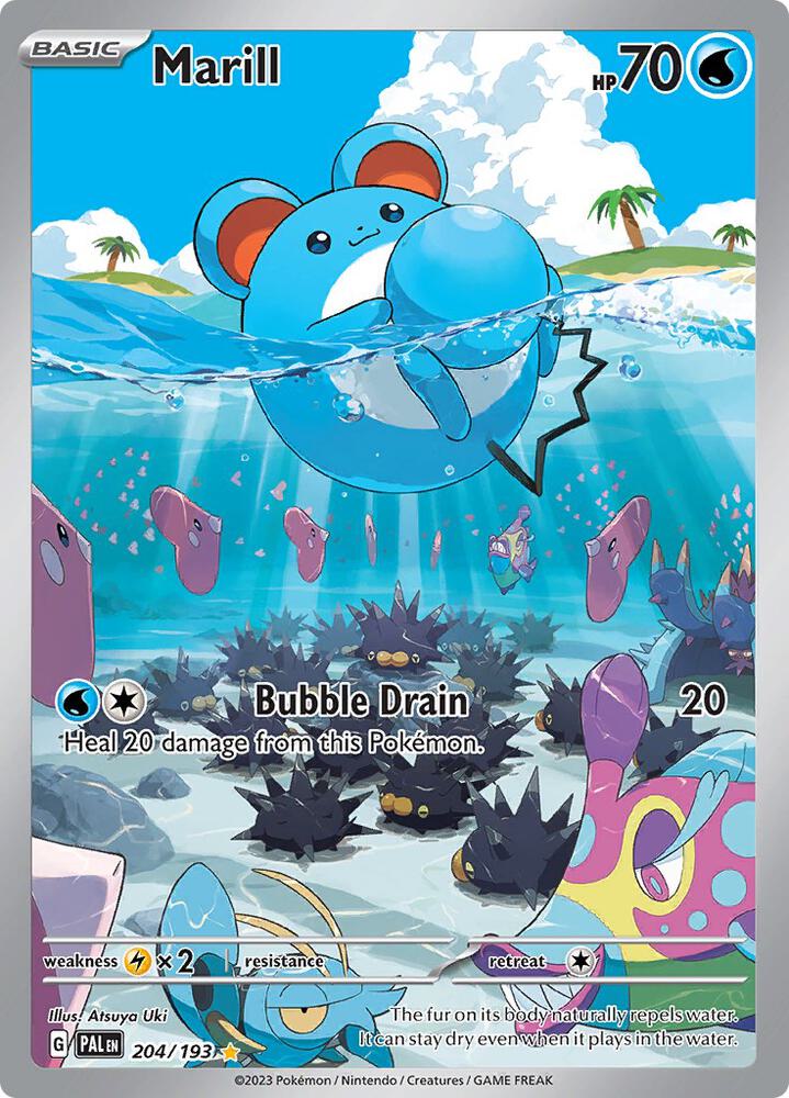 Marill - Pokemon Paldea Evolved #204/193