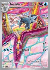 Arctibax - Pokemon Paldea Evolved #209/193