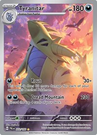 Tyranitar - Pokemon Paldea Evolved #222/193