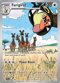 Farigiraf - Pokemon Paldea Evolved #228/193
