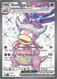 Slowking ex - Pokemon Paldea Evolved #238/193
