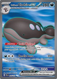 Paldean Clodsire ex - Pokemon Paldea Evolved #244/193
