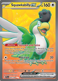 Squawkabilly ex - Pokemon Paldea Evolved #247/193