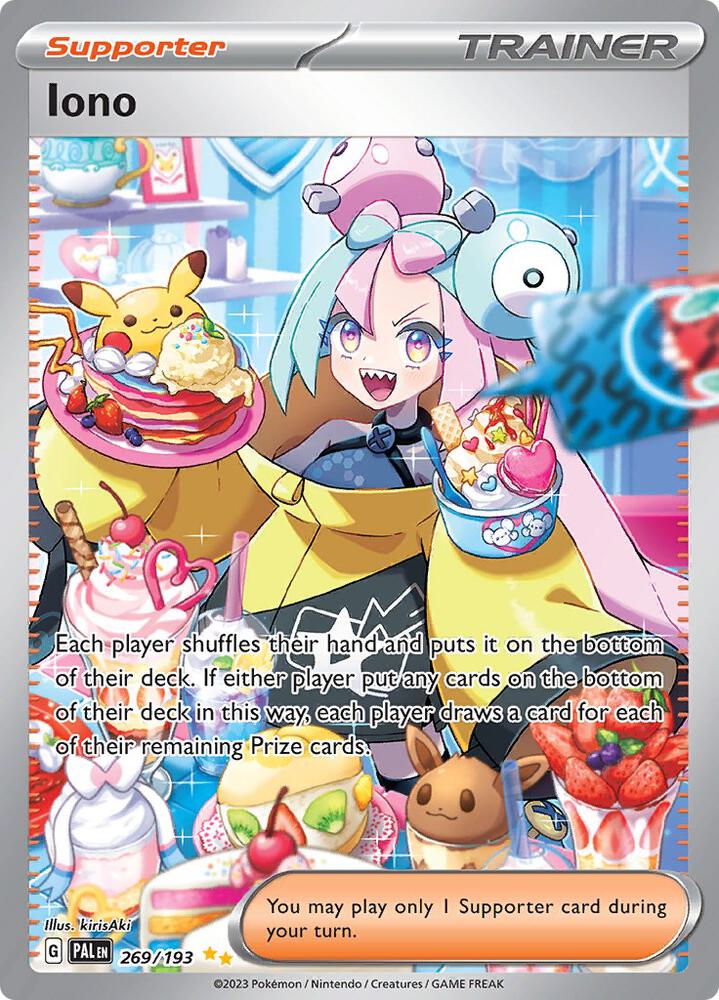 Iono - Pokemon Paldea Evolved #269/193
